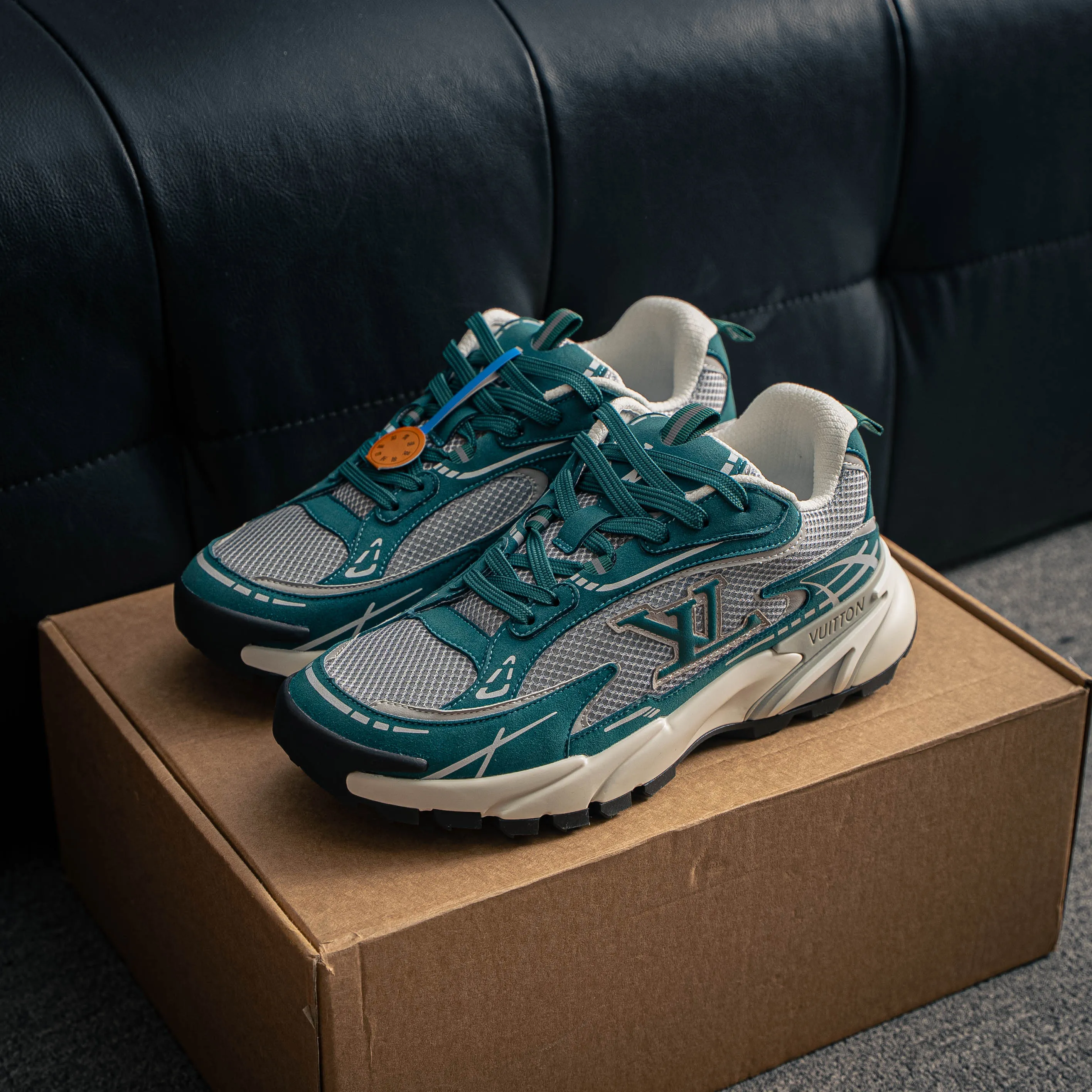 # Lv Tatic Runner Tatic Runner Series Platform Sole Chunky Sneakers， Retro Shoes ， 。Shoes ， "VUITTON
